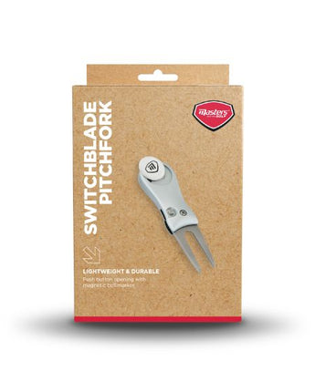 Switchblade Style Pitchfork silver