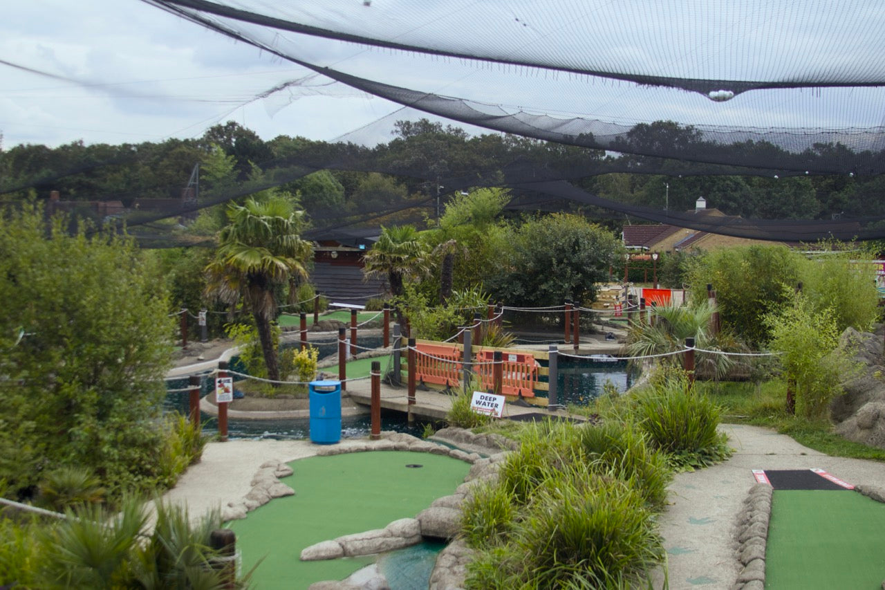 Overview of Dragon Quest Adventure Golf course