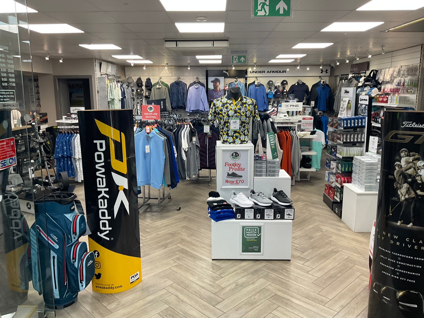 The Golf Venue golf shop in Croydon