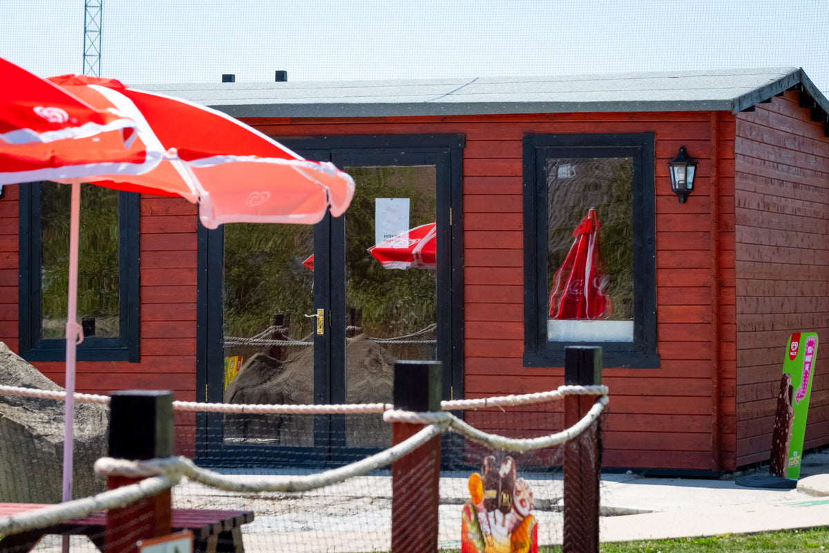 Adventure golf course feature at The Golf Venue