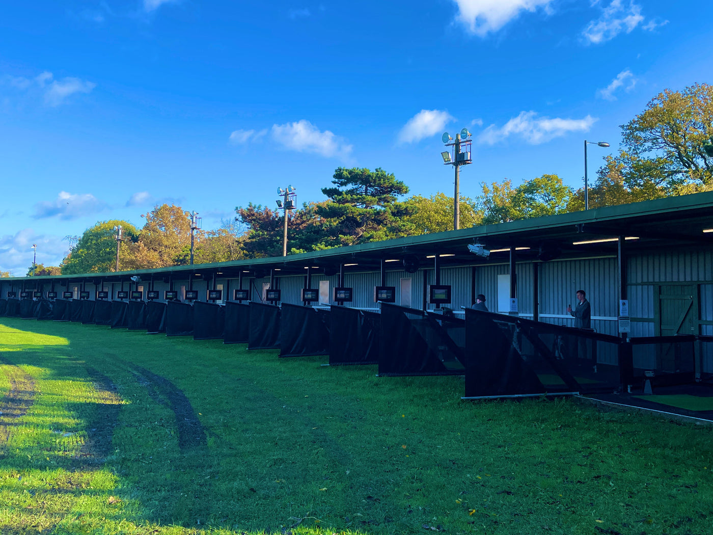 Golf tuition bays at The Golf Venue in Croydon